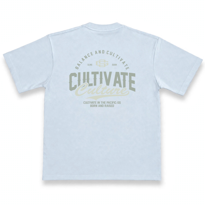 CULTIVATE CULTURE HEAVY WEIGHT TEE STONE