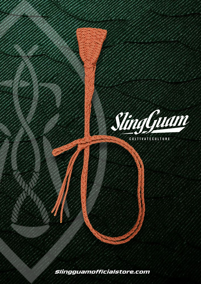 ORANGE DIAMOND STONE SLING