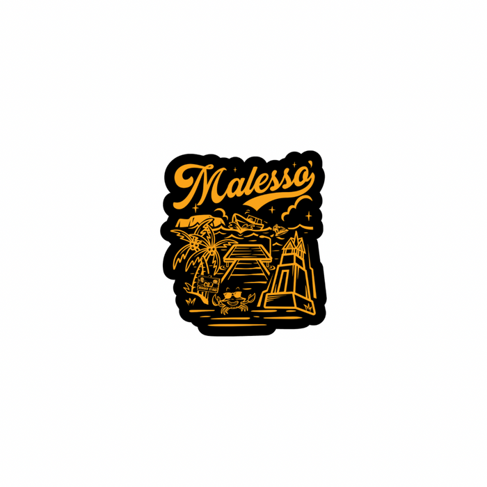 MALESSO' STICKER 3''