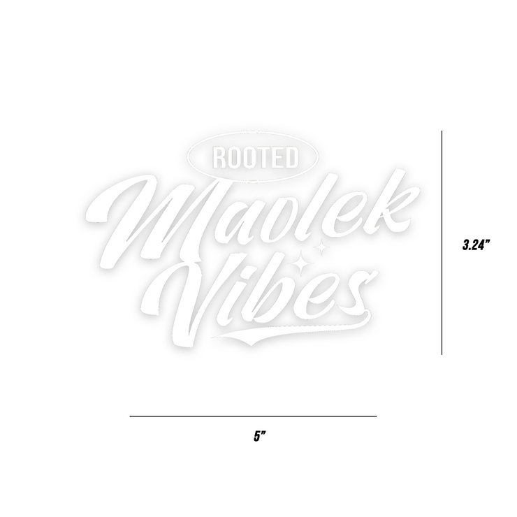 MAOLEK VIBES DECAL