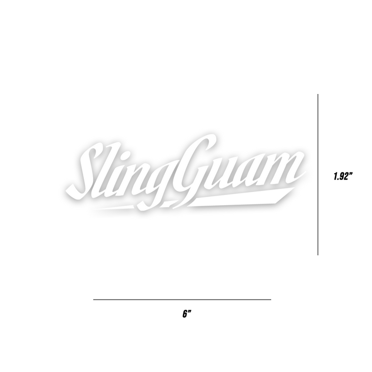 SLING GUAM DECAL