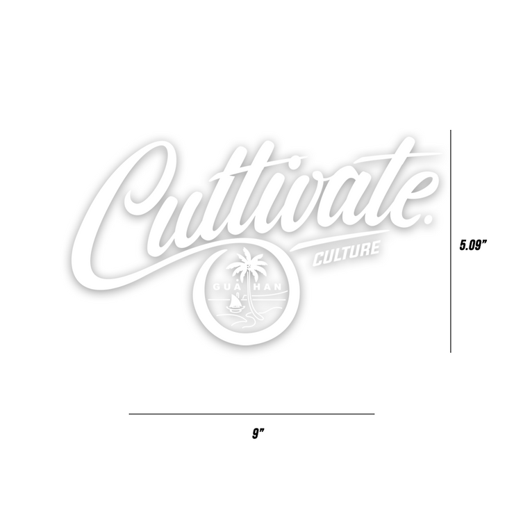 CULTIVATE DECAL