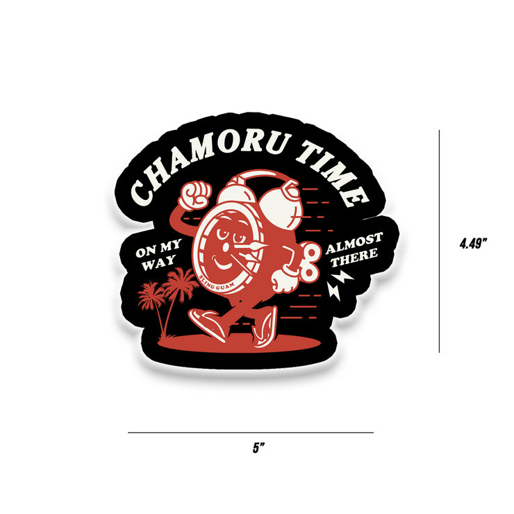 CHAMORU TIME STICKER