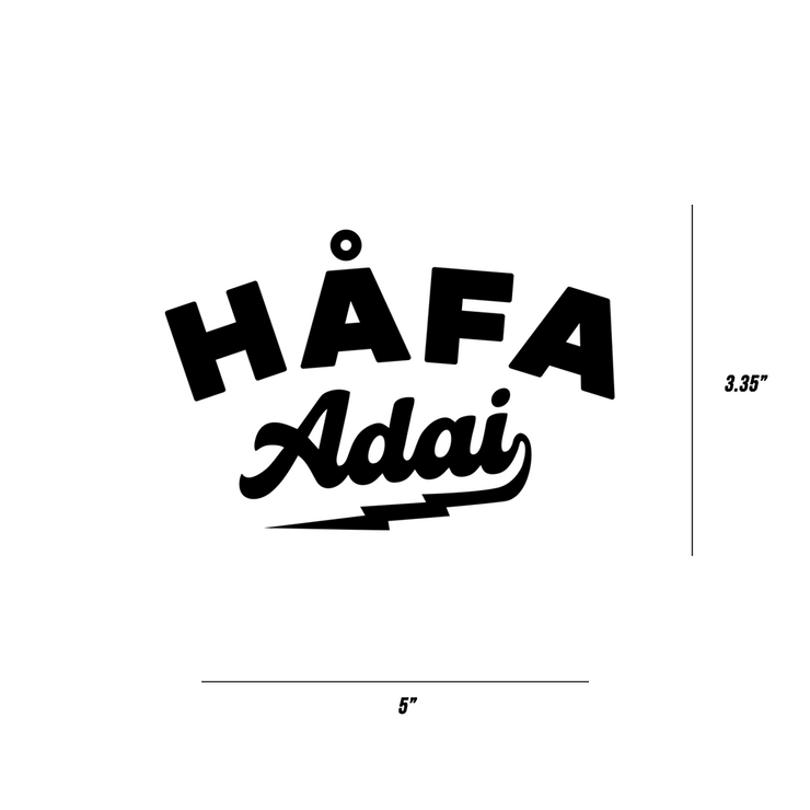 HAFA ADAI DECAL