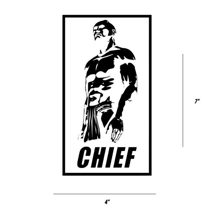 CHIEF KEPUHA DECAL