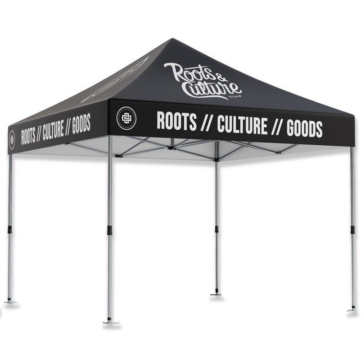 ROOTS AND CULTURE 10X10 POP UP TENT