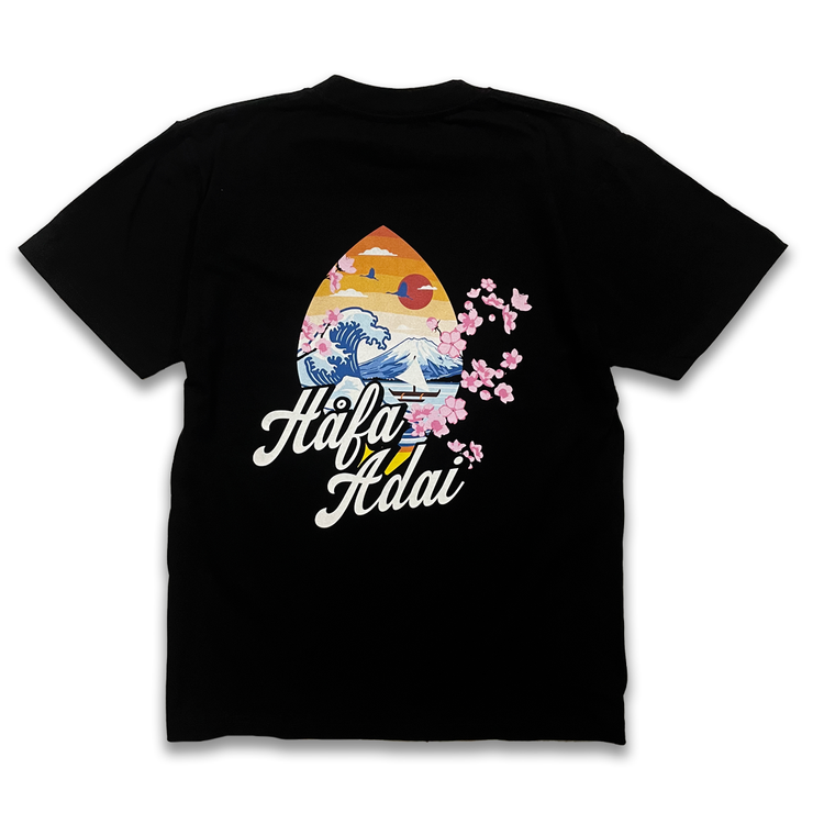 HAFA ADAI JAPAN TEE BLACK