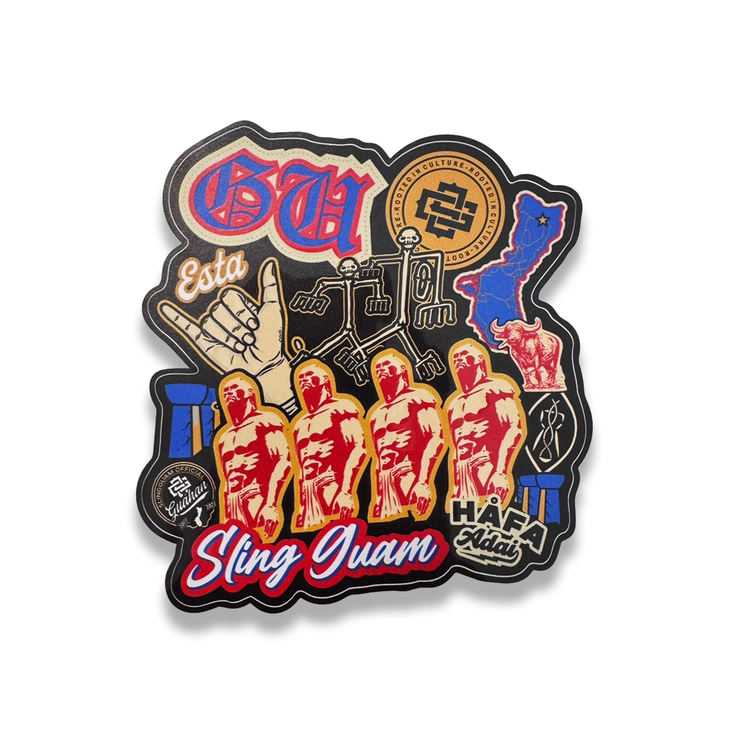 GU MONTAGE STICKER
