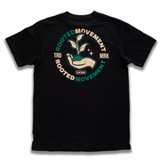 ROOTED MVMT TEE BLACK