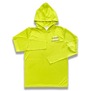 Paradise Forever Drifit Hoodie Neon Yellow