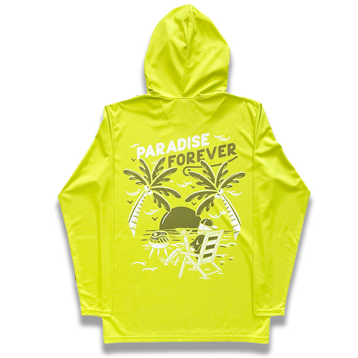 PARADISE FOREVER DRIFIT HOODIE NEON YELLOW