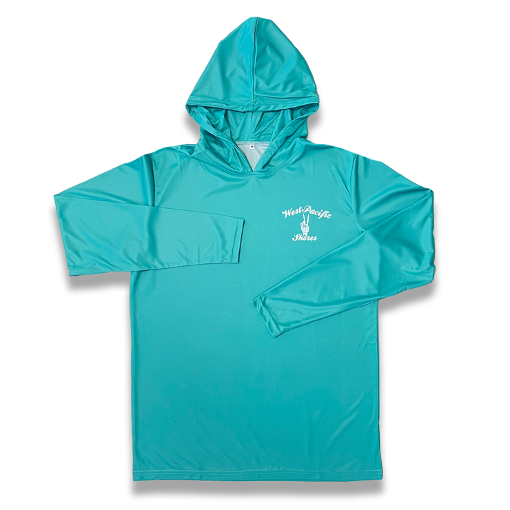 WEST PACIFIC SHORES DRIFIT HOODIE BRIGHT TEAL