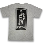 CHIEF KEPUHA TEE ATHLETIC GRAY