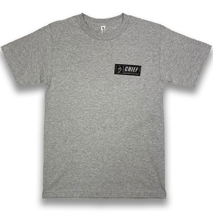 CHIEF KEPUHA TEE ATHLETIC GRAY