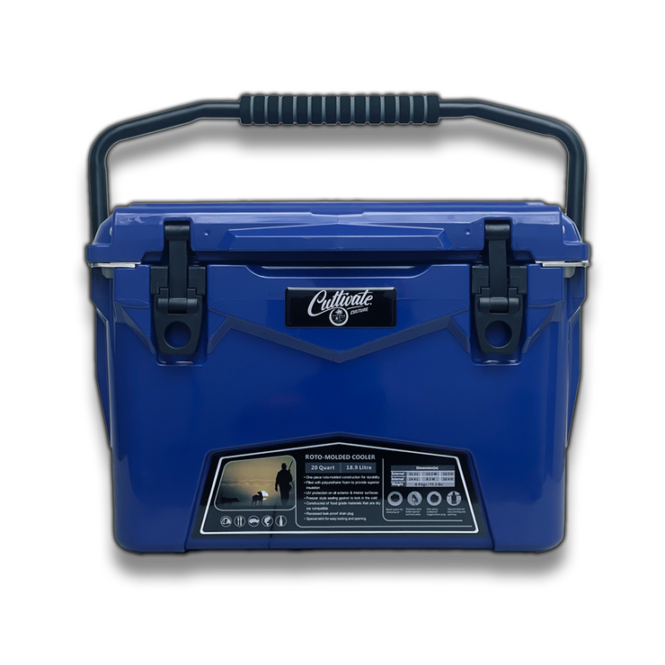 CULTIVATE 20 QUART COOLER (DEEP BLUE)