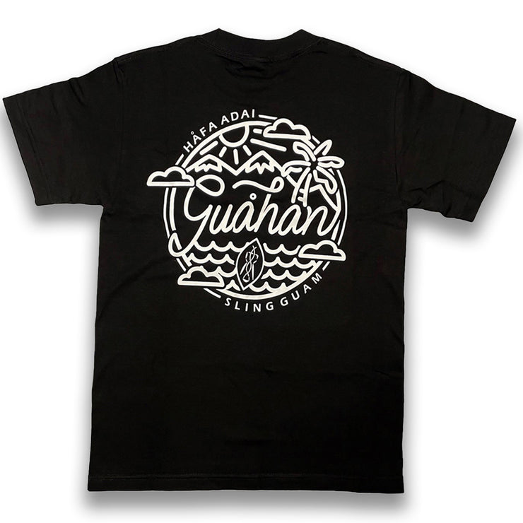 HAFA ADAI GUAHAN TEE BLACK