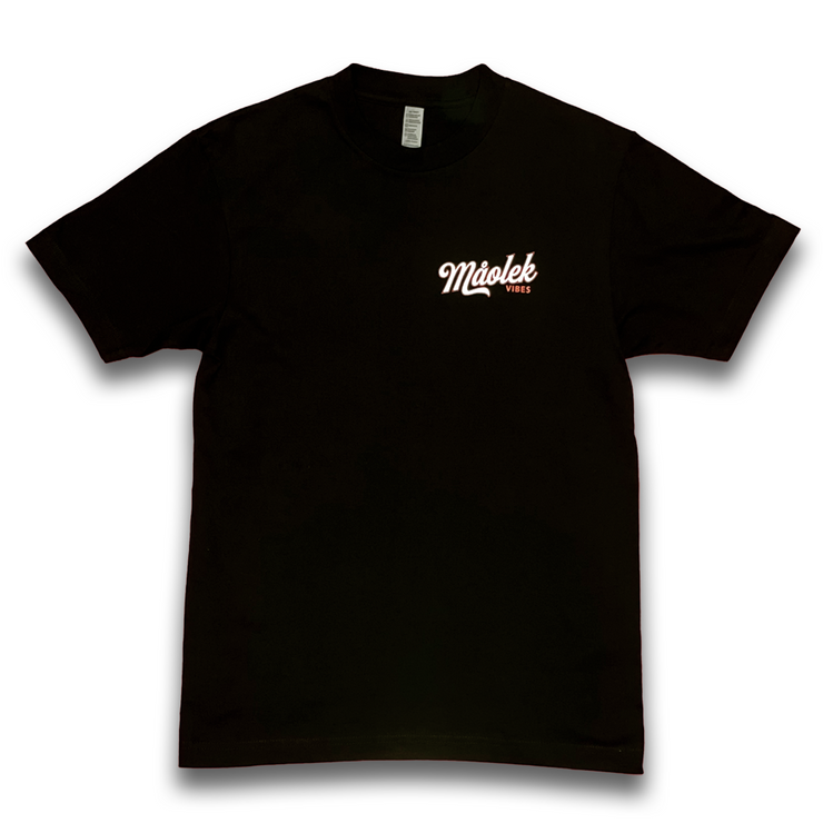 MAOLEK VIBES TEE BLACK