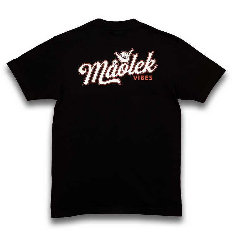 MAOLEK VIBES TEE BLACK