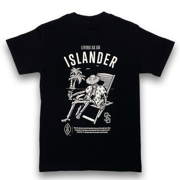 PARADISE FOREVER TEE BLACK