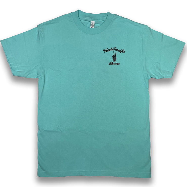 WEST PACIFIC SHORES TEE CELADONE