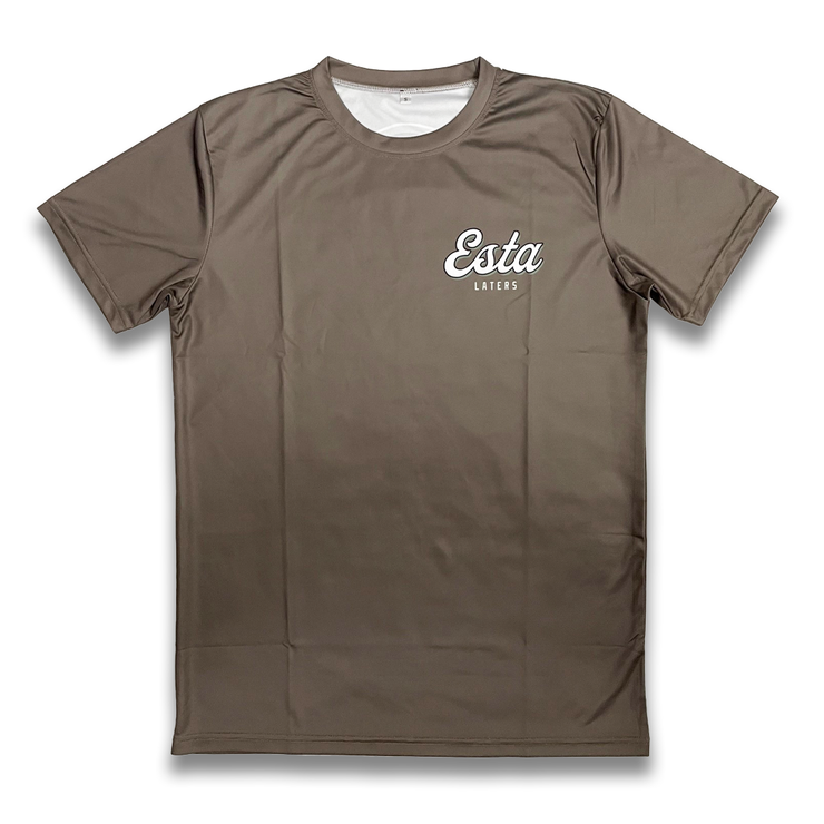 ESTA LATERS SHORT SLEEVE DRIFIT BROWN