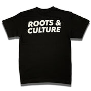 ROOTS AND CULTURE TEE BLACK