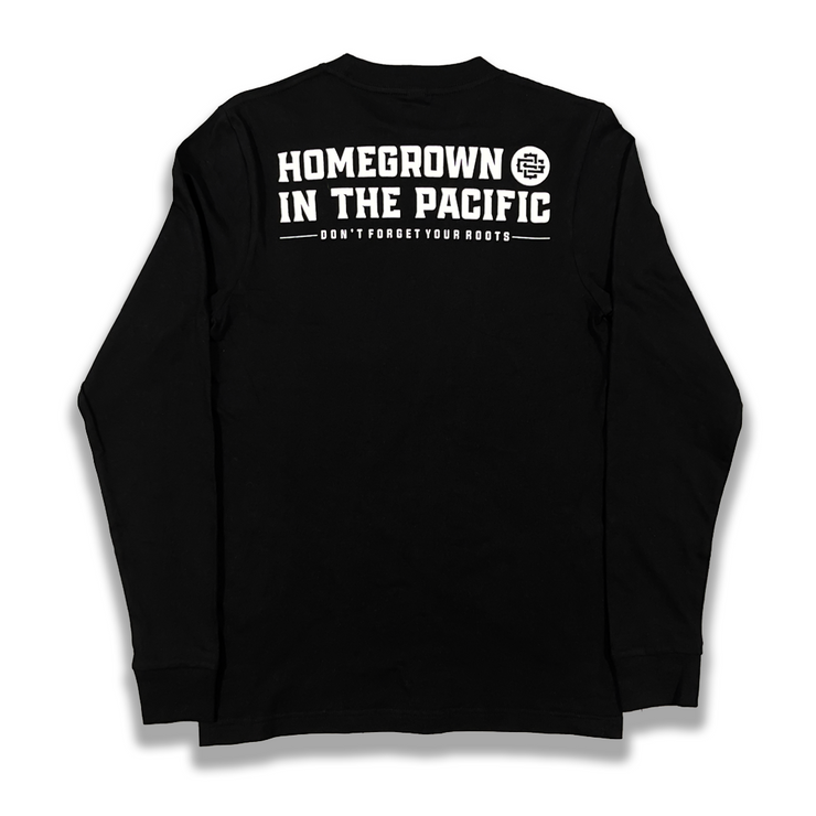 HOMEGROWN COTTON LONG SLEEVE BLACK