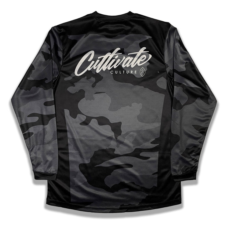 CULTIVATE LONG SLEEVE JERSEY GRAY CAMO