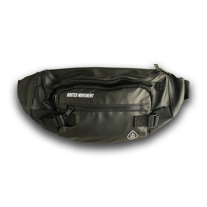 ROOTED FANNY PACK BLACK