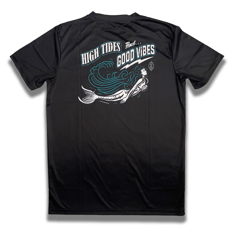 HIGH TIDES AND GOOD VIBES DRIFIT BLACK