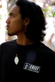 CHIEF KEPUHA TEE BLACK